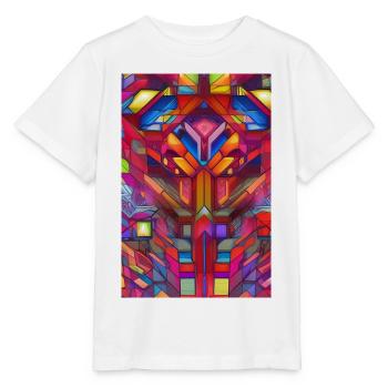 Shapes and patterns - Stanley/Stella MINI CREATOR Kids’ T-Shirt - white - Front - Maike (125cm)
