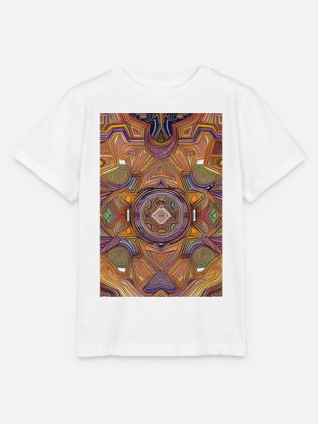 Formen und Muster - Stanley/Stella Kinder T-Shirt MINI CREATOR - Weiß