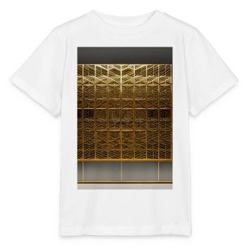 Gold Pattern - Stanley/Stella MINI CREATOR Kids’ T-Shirt - white - Front - Maike (125cm)