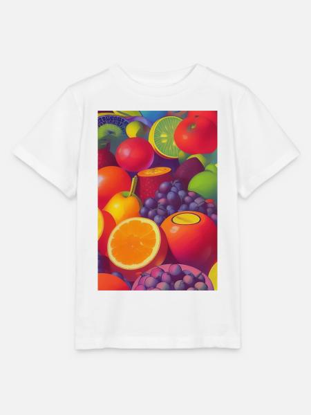 Früchte - Stanley/Stella Kinder T-Shirt MINI CREATOR - Weiß