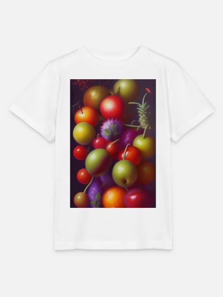 Früchte - Stanley/Stella Kinder T-Shirt MINI CREATOR - Weiß
