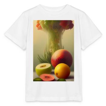 Fruit - T-shirt bio MINI CREATOR Stanley/Stella Enfant - blanc - Devant - Maike (125cm)