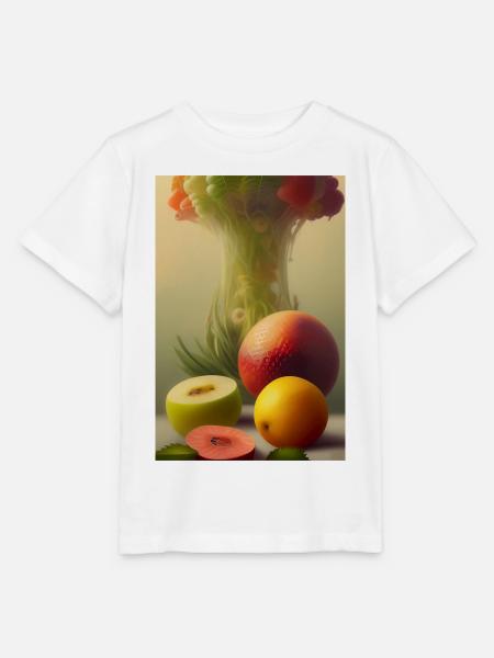 Früchte - Stanley/Stella Kinder T-Shirt MINI CREATOR  - Weiß