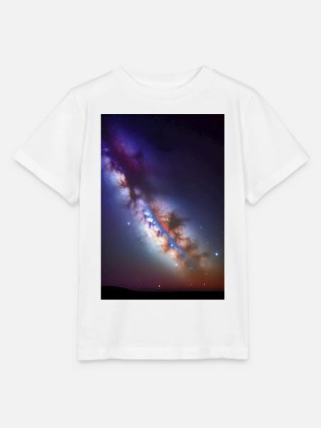 Weltall und Planeten - Stanley/Stella Kinder T-Shirt MINI CREATOR - Weiß