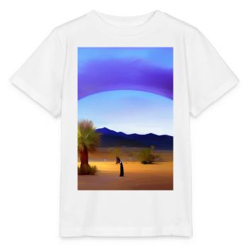 Arabische Wüste - Stanley/Stella Kinder T-Shirt MINI CREATOR  - Weiß - Vorne - Maike (125cm)