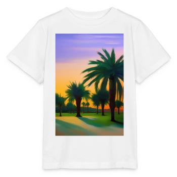 Arabische Wüste - Stanley/Stella Kinder T-Shirt MINI CREATOR  - Weiß - Vorne - Maike (125cm)