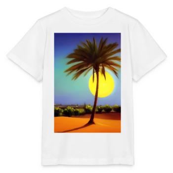 Arabische Wüste - Stanley/Stella Kinder T-Shirt MINI CREATOR  - Weiß - Vorne - Maike (125cm)