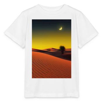 Arabische Wüste - Stanley/Stella Kinder T-Shirt MINI CREATOR  - Weiß - Vorne - Maike (125cm)