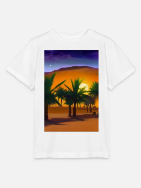Arabische Wüste - Stanley/Stella Kinder T-Shirt MINI CREATOR  - Weiß