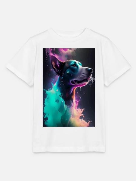 Süßer Hund - Stanley/Stella Kinder T-Shirt MINI CREATOR - Weiß