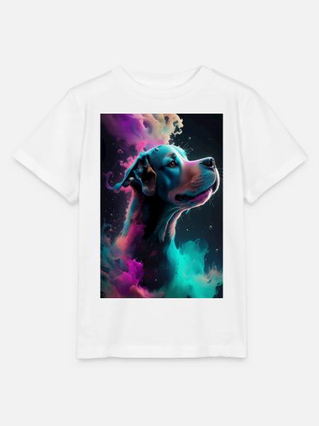 Süßer Hund - Stanley/Stella Kinder T-Shirt MINI CREATOR  - Weiß