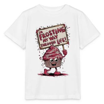 Glaçage à ma façon - T-shirt bio MINI CREATOR Stanley/Stella Enfant - blanc - Devant - Maike (125cm)