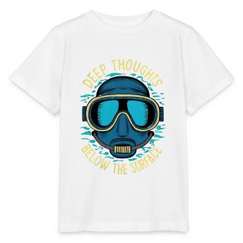 Deep Thoughts - Stanley/Stella MINI CREATOR Kids’ T-Shirt - white - Front - Maike (125cm)