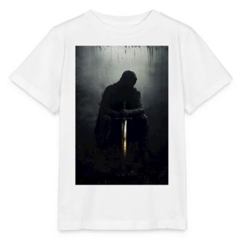 Poster Illustration Chevalier - Stanley/Stella Kinder T-Shirt MINI CREATOR  - Weiß - Vorne - Maike (125cm)