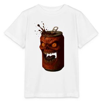 Furious Horror Tin - Stanley/Stella MINI CREATOR Kids’ T-Shirt - white - Front - Maike (125cm)