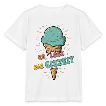 Es lebe die Eiszeit - Eiskugel - Stanley/Stella Kinder T-Shirt MINI CREATOR  - Weiß - Vorne - Maike (125cm)