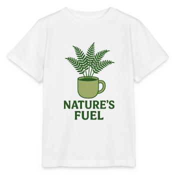 Carburant de la nature - T-shirt bio MINI CREATOR Stanley/Stella Enfant - blanc - Devant - Maike (125cm)