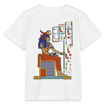 SERKET Die Skorpion-Göttin - Stanley/Stella Kinder T-Shirt MINI CREATOR  - Weiß - Vorne - Maike (125cm)