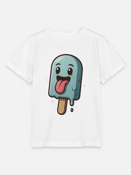 Lachendes Eis am Stiel - Stanley/Stella Kinder T-Shirt MINI CREATOR - Weiß