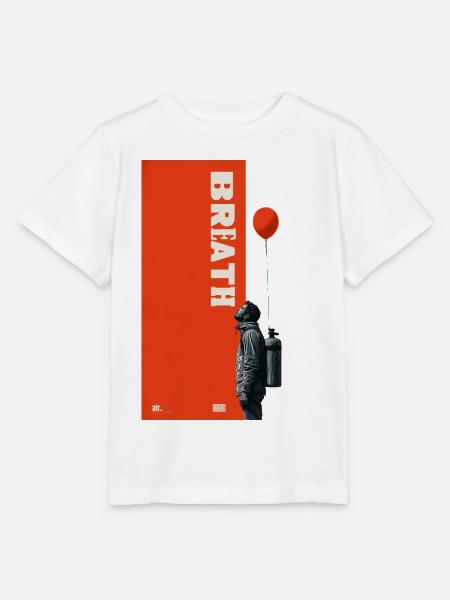 Breath natur - Stanley/Stella Kinder T-Shirt MINI CREATOR  - Weiß