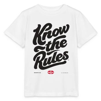 Know the Rules - Stanley/Stella MINI CREATOR Kids’ T-Shirt - white - Front - Maike (125cm)