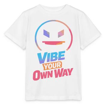 Vibe Your Own Way - Stanley/Stella MINI CREATOR Kids’ T-Shirt - white - Front - Maike (125cm)