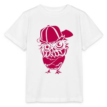 Hip Hopper Owl - Stanley/Stella MINI CREATOR Kids’ T-Shirt - white - Front - Maike (125cm)