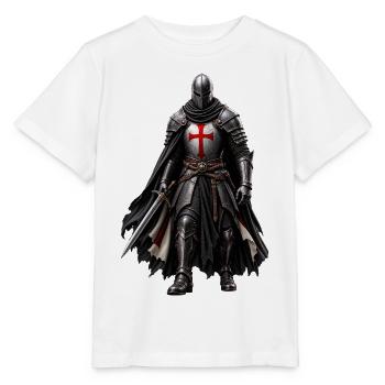 CABALLERO_TEMPLARIO - Stanley/Stella Kinder T-Shirt MINI CREATOR  - Weiß - Vorne - Maike (125cm)