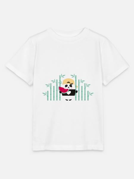 PANDALICIOUS - Stanley/Stella Kinder T-Shirt MINI CREATOR - Weiß