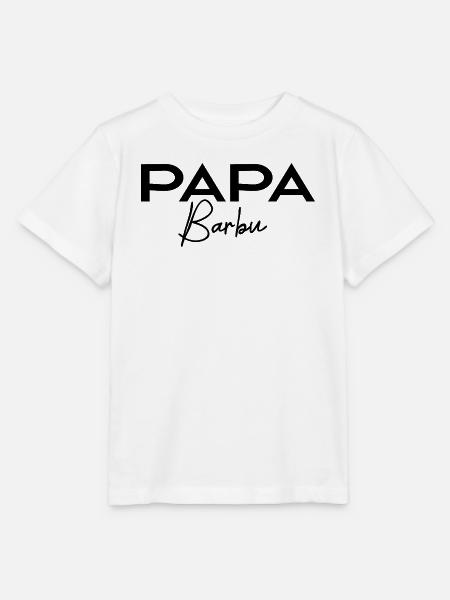 Bärtiger Vater - Stanley/Stella Kinder T-Shirt MINI CREATOR - Weiß