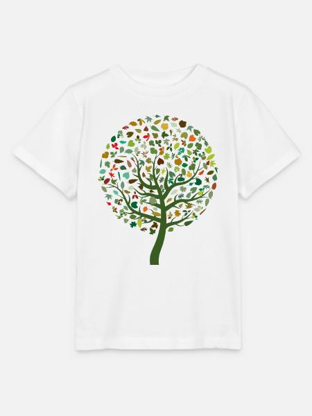 Natur - Stanley/Stella Kinder T-Shirt MINI CREATOR  - Weiß