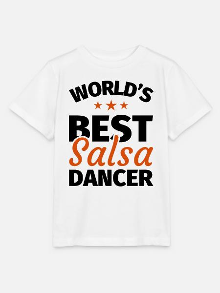 Salsa - Stanley/Stella Kinder T-Shirt MINI CREATOR - Weiß