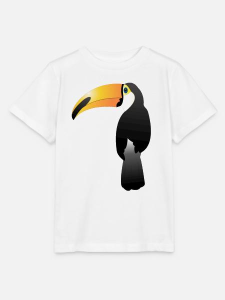 Tukan - Stanley/Stella Kinder T-Shirt MINI CREATOR - Weiß