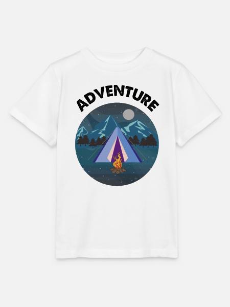 Abenteuer - Stanley/Stella Kinder T-Shirt MINI CREATOR - Weiß