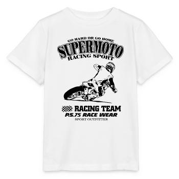 Supermoto - Stanley/Stella Kinder T-Shirt MINI CREATOR  - Weiß - Vorne - Maike (125cm)