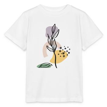 Nature Color Plant - T-shirt bio MINI CREATOR Stanley/Stella Enfant - blanc - Devant - Maike (125cm)