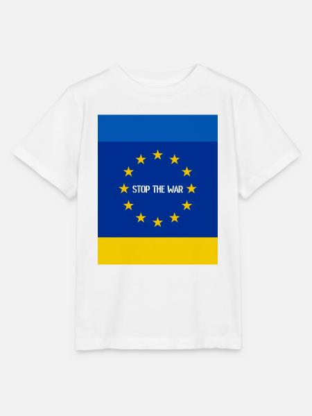 Ukraine - Stanley/Stella Kinder T-Shirt MINI CREATOR - Weiß