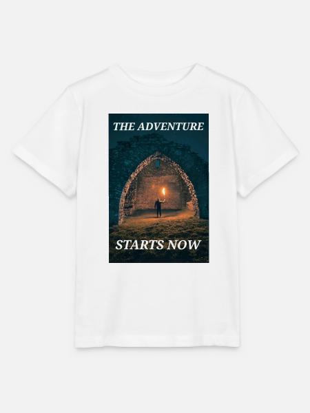 Dein Abenteuer! - Stanley/Stella Kinder T-Shirt MINI CREATOR  - Weiß
