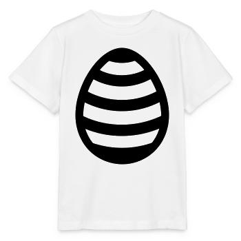 Ei - Stanley/Stella Kinder T-Shirt MINI CREATOR  - Weiß - Vorne - Maike (125cm)
