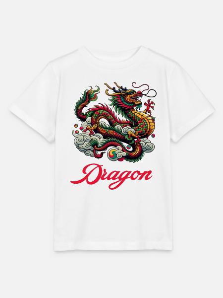 dragon china - Stanley/Stella Kinder T-Shirt MINI CREATOR - Weiß