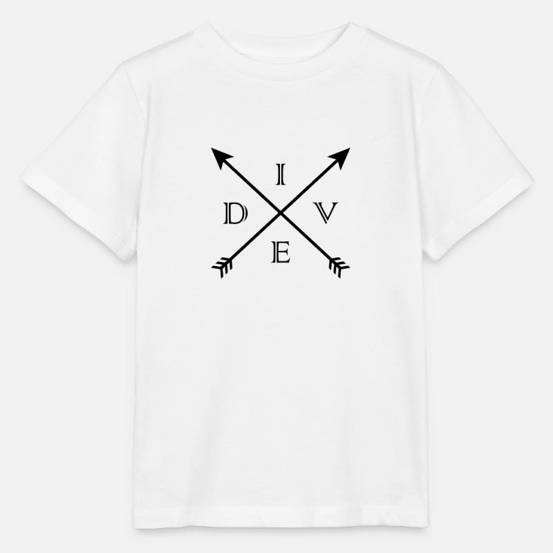 Dive - Stanley/Stella Kinder T-Shirt MINI CREATOR  - Weiß