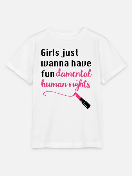 Frauenrechte - Stanley/Stella Kinder T-Shirt MINI CREATOR - Weiß