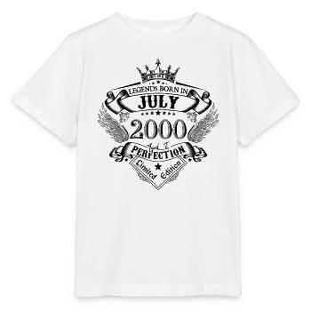 2000 July 2000 Anniversary July 2000 - Stanley/Stella MINI CREATOR Kids’ T-Shirt - white - Front - Maike (125cm)