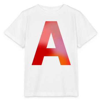 Letter A - Stanley/Stella MINI CREATOR Kids’ T-Shirt - white - Front - Maike (125cm)