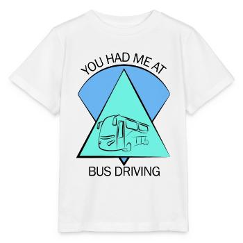 Bus Bus Driver School Bus Bus Bus Bus Driver - Stanley/Stella MINI CREATOR Kids’ T-Shirt - white - Front - Maike (125cm)