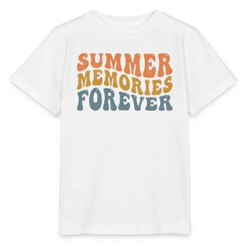 Sommer-Erinnerungen - Stanley/Stella Kinder T-Shirt MINI CREATOR  - Weiß - Vorne - Maike (125cm)