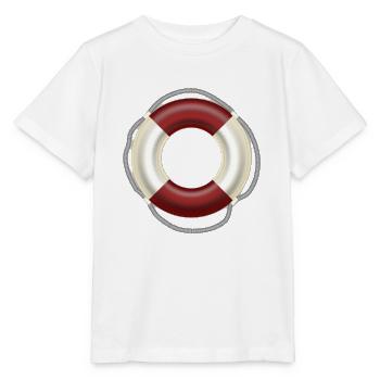 Bouée de sauvetage - T-shirt bio MINI CREATOR Stanley/Stella Enfant - blanc - Devant - Maike (125cm)