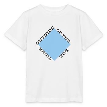 En dehors de la boîte - T-shirt bio MINI CREATOR Stanley/Stella Enfant - blanc - Devant - Maike (125cm)