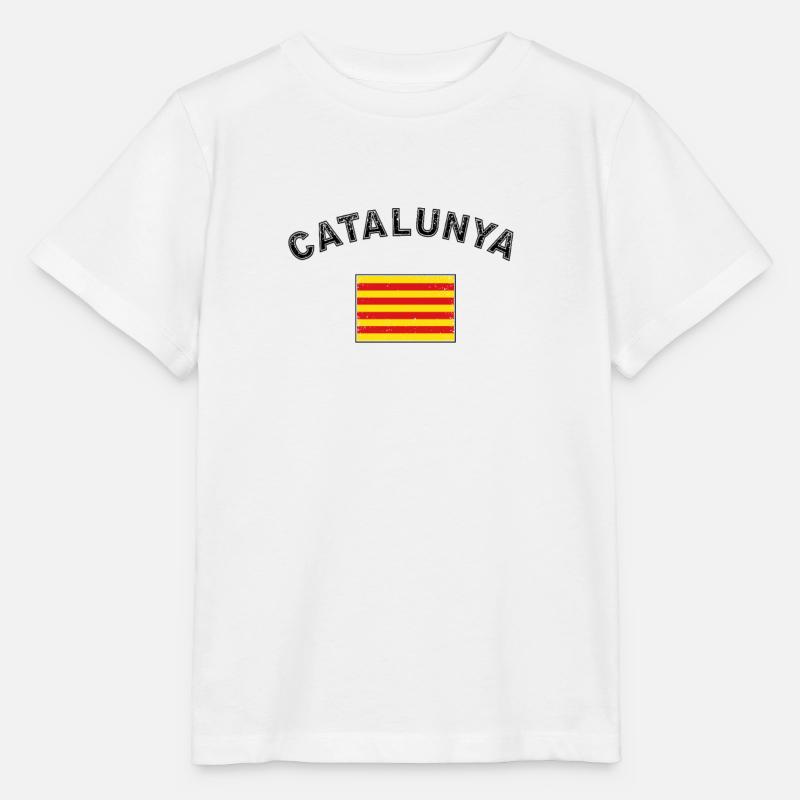 Katalonien Barcelona katalanisch Unabhängigkeit - Stanley/Stella Kinder T-Shirt MINI CREATOR - Weiß