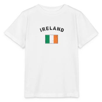 Ireland Irish Flag Flag - Stanley/Stella MINI CREATOR Kids’ T-Shirt - white - Front - Maike (125cm)